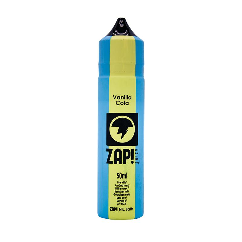 Zap! Juice Vanilla Cola E-Liquid 50ml Short Fill