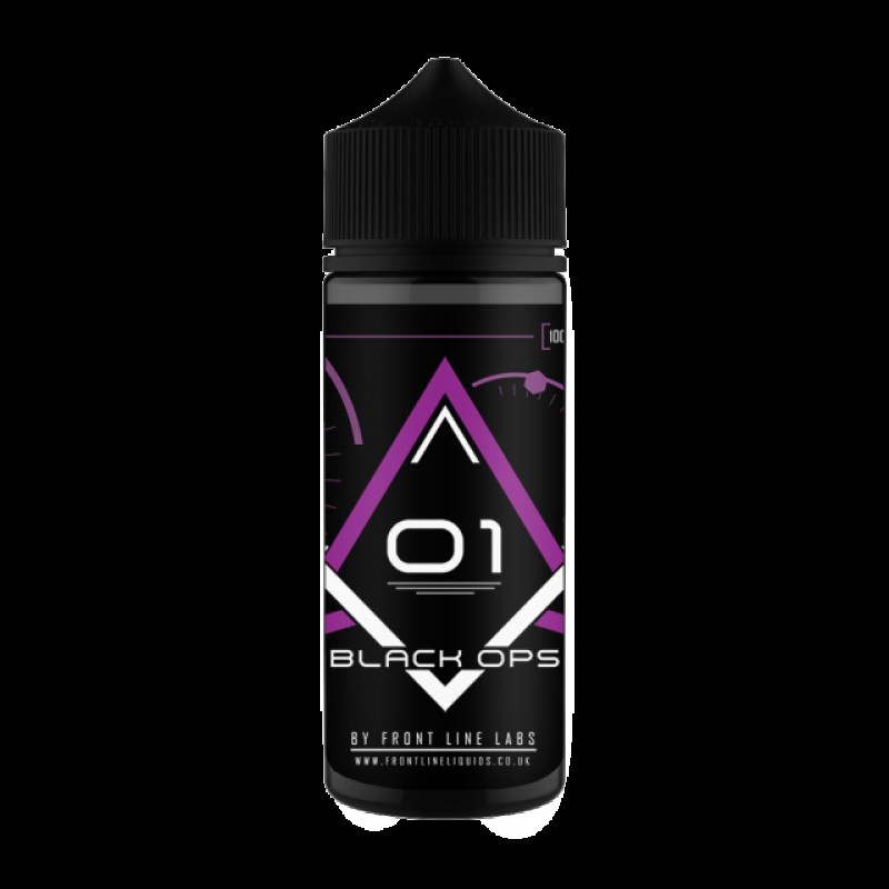 Front Line Blackcurrant E-Liquid 100ml Short Fill