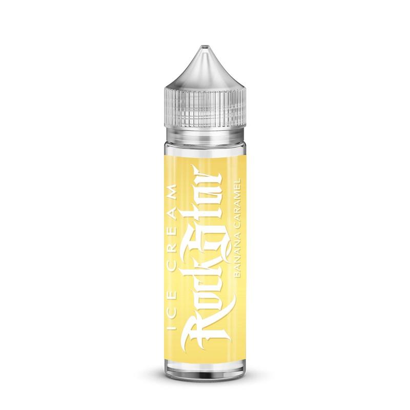 Rockstar Ice Cream Banana & Caramel E-Liquid 5...