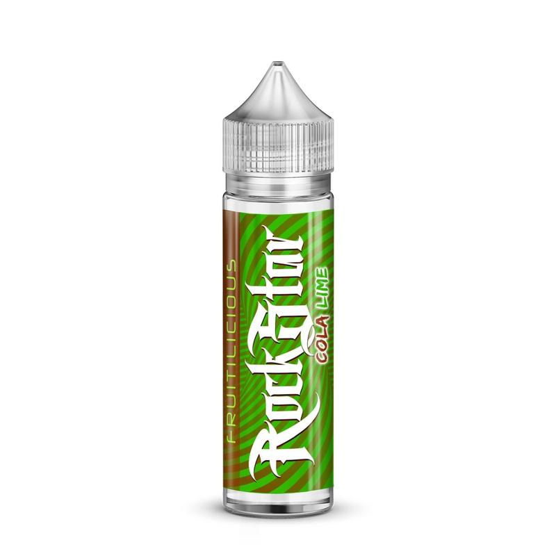 Rockstar Cola and Lime E-Liquid 50ml Short Fill