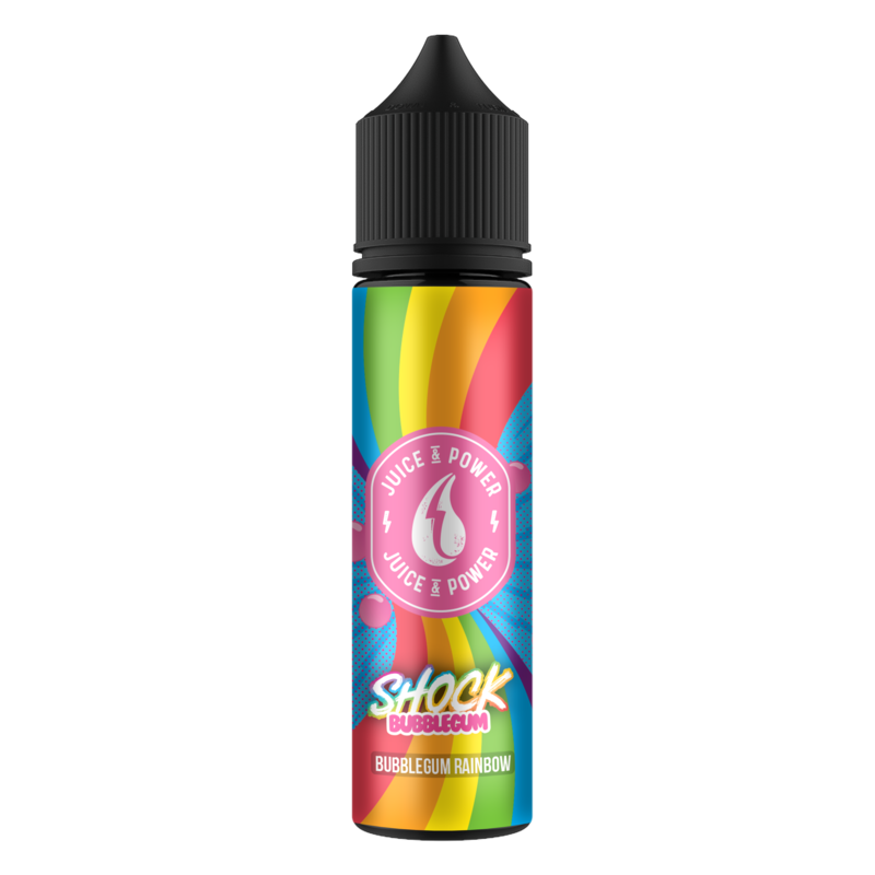 Juice N Power Shock Bubblegum E-Liquid 50ml Short ...