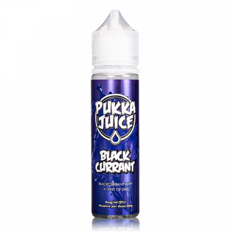 Pukka Juice Blackcurrant E-Liquid 0mg Shortfill 50...