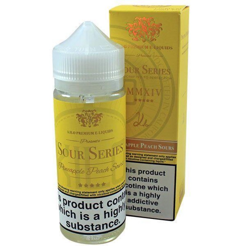 Kilo Premium E-liquids Sour Series: Pineapple Peac...