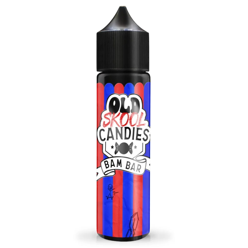 Old Skool Candies: Bam Bar 0mg 50ml Short Fill E-L...