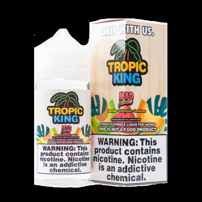 Drip More Tropic King: Mad Melon E-Liquid 100ml Sh...