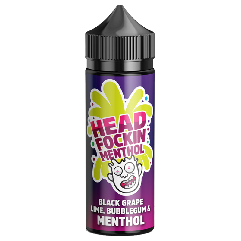 Head Focking Menthol: Black Grape Lime Bubblegum 0...