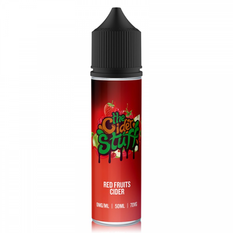 The Cider Stuff Red Fruits Cider 0mg 50ml Short Fi...