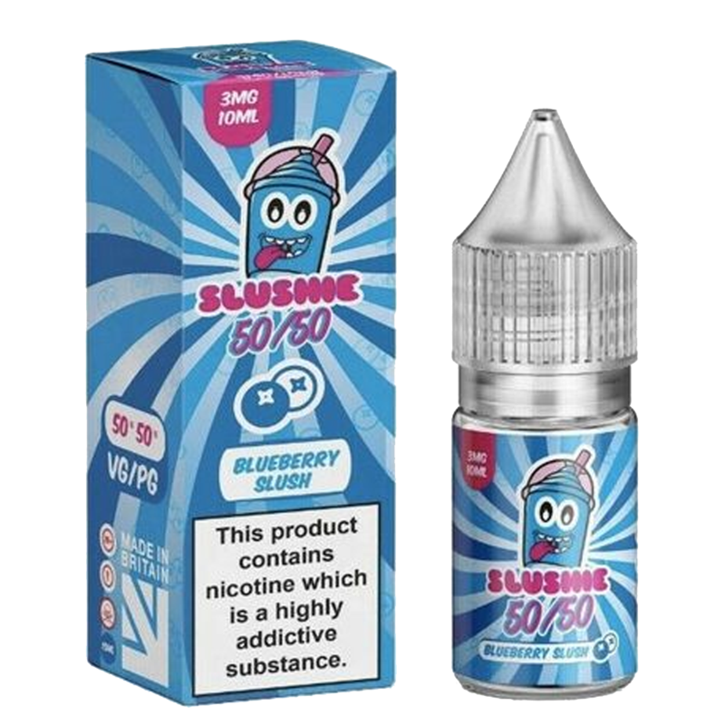 Slushie 50/50: Blueberry Slush 10ml E-Liquid