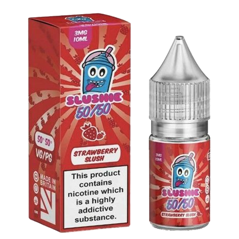 Slushie 50/50: Strawberry Slush 10ml E-Liquid