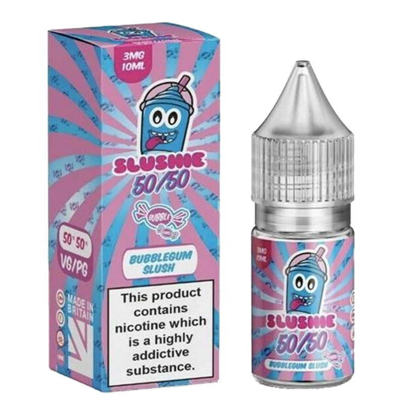 Slushie 50/50: Bubblegum Slush 10ml E-Liquid