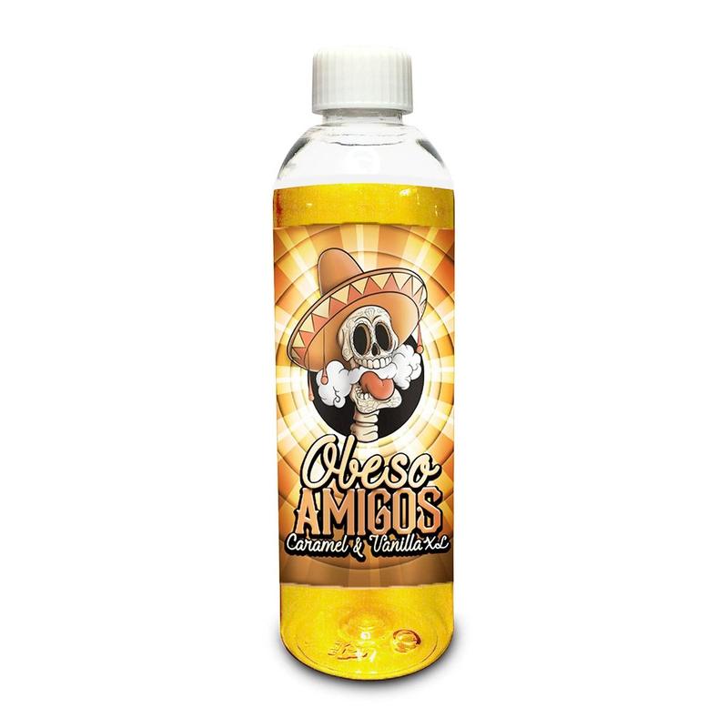 Obeso Amigos Caramel Vanilla  0mg 200ml Short Fill...