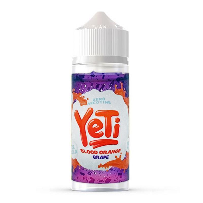 Yeti Ice Cold Blood Orange Grape 0mg 100ml Short F...