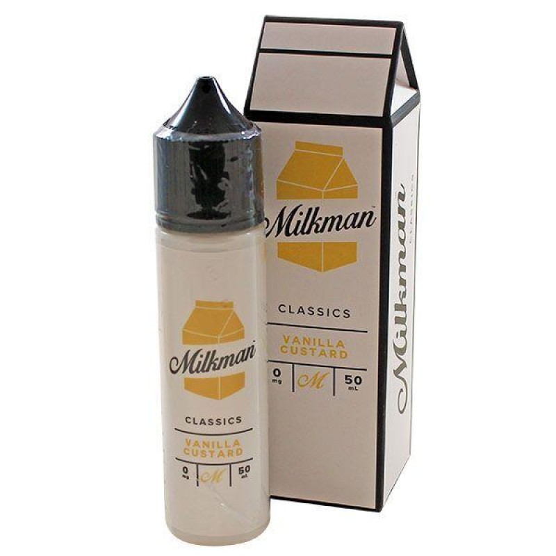 Milkman Vanilla Custard E-Liquid 50ml Short Fill