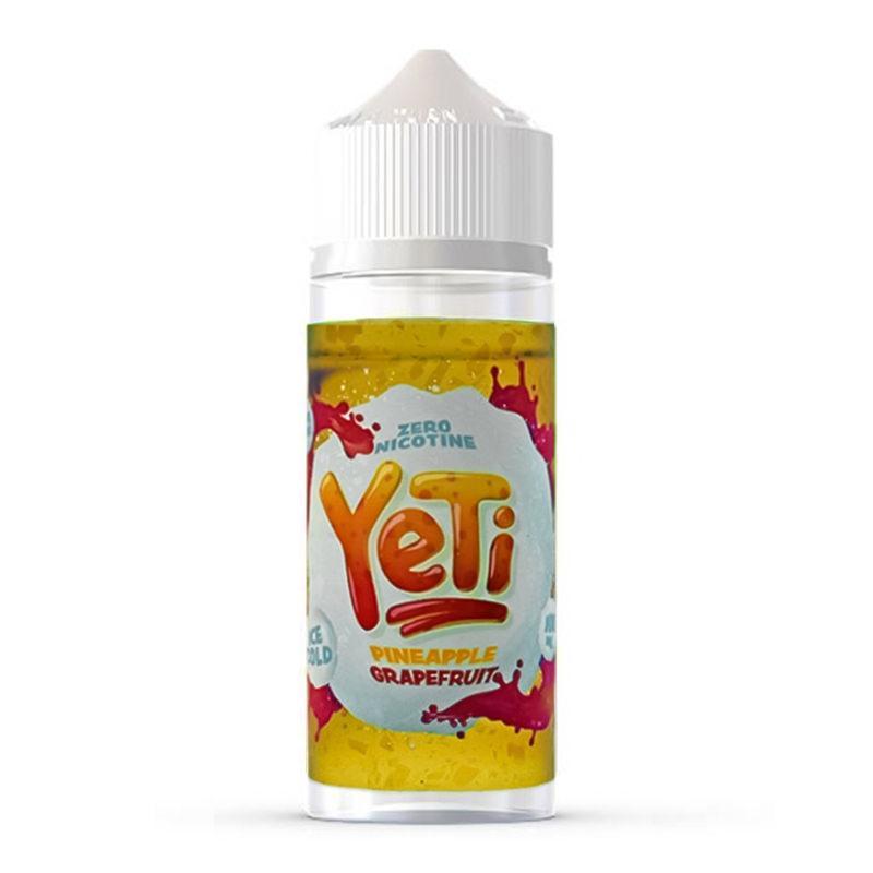 Yeti Ice Cold Pineapple Grapefruit 0mg 100ml Short...