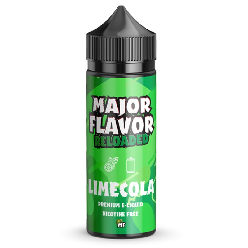 Major Flavour Limecola 0mg 100ml Short Fill E-Liqu...