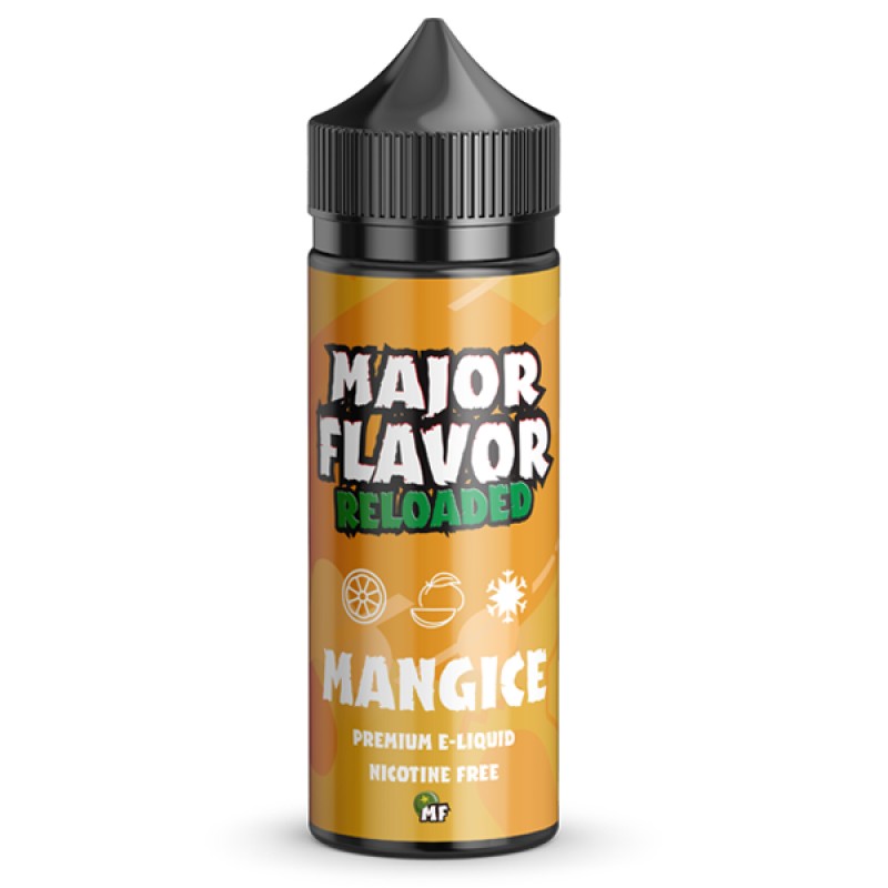 Major Flavour Mangice 0mg 100ml Short Fill E-Liqui...