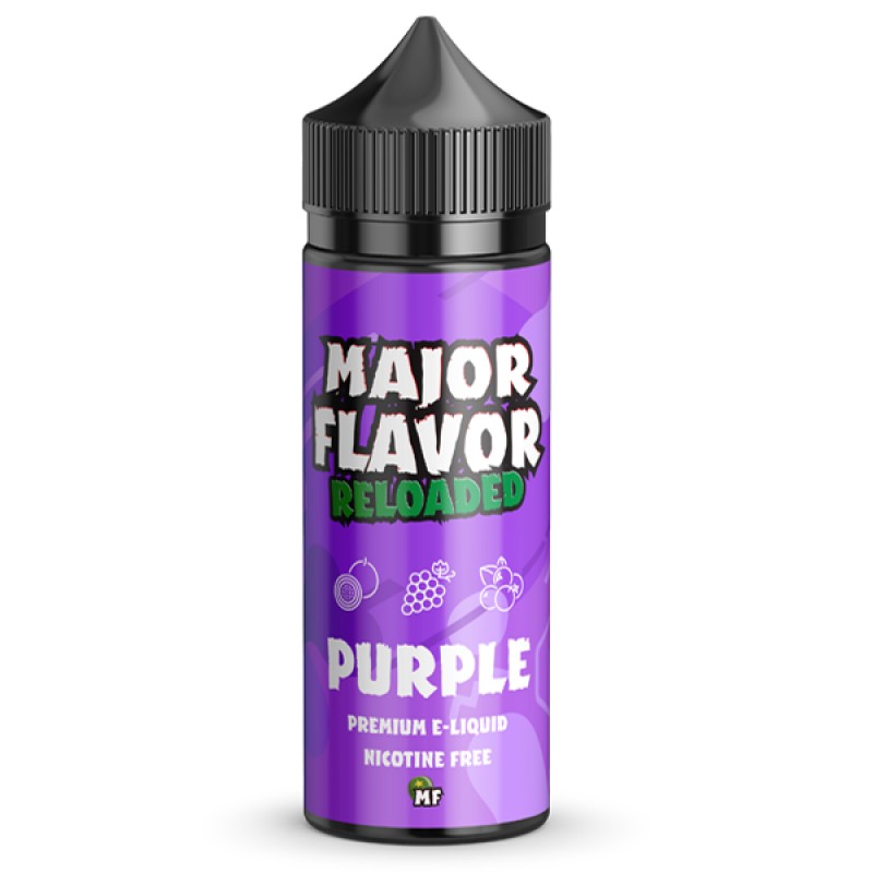 Major Flavour Purple 0mg 100ml Short Fill E-Liquid