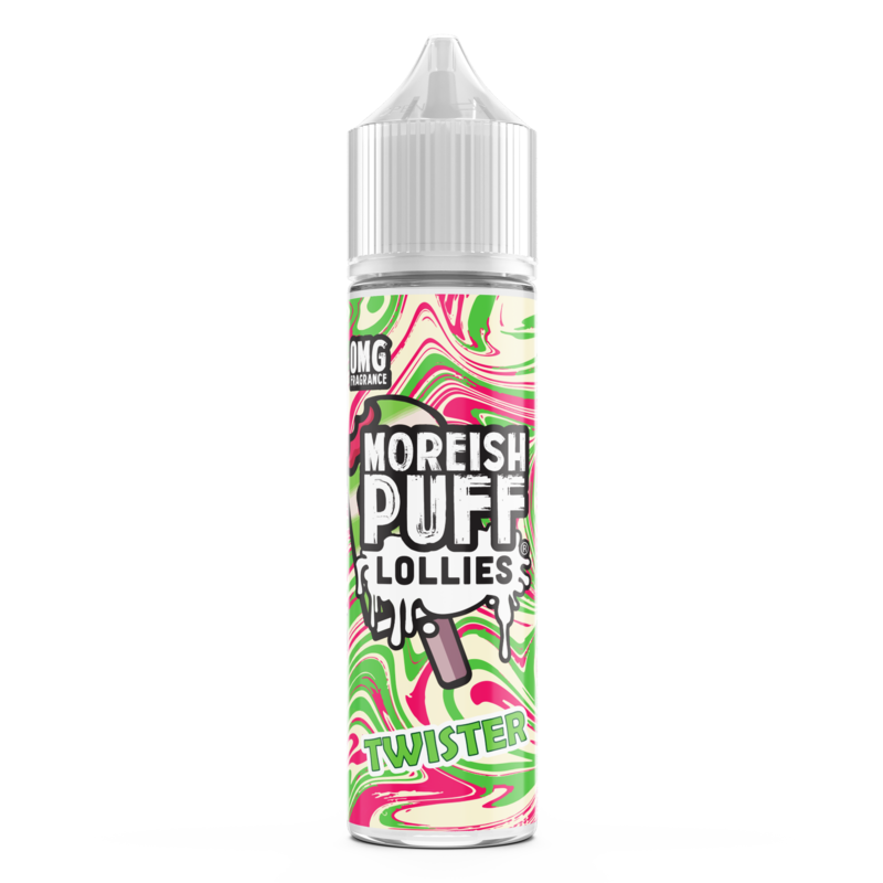 Moreish Puff Lollies Twister 0mg 50ml Short Fill E...