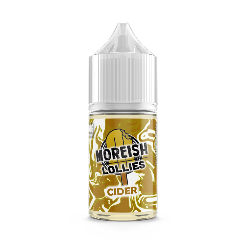 Moreish Puff Lollies Cider 0mg 25ml Short Fill E-L...