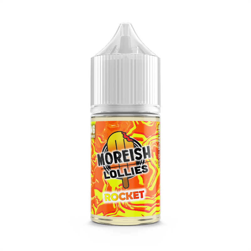 Moreish Puff Lollies Rocket 0mg 25ml Short Fill E-...