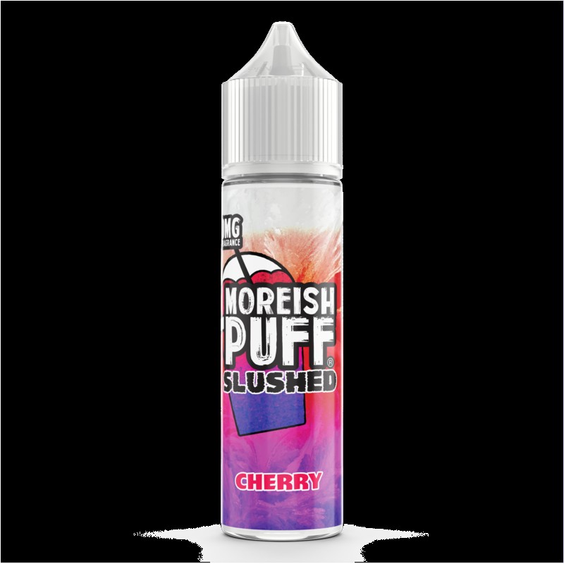 Moreish Puff Slushed Cherry 0mg 50ml Short Fill E-...