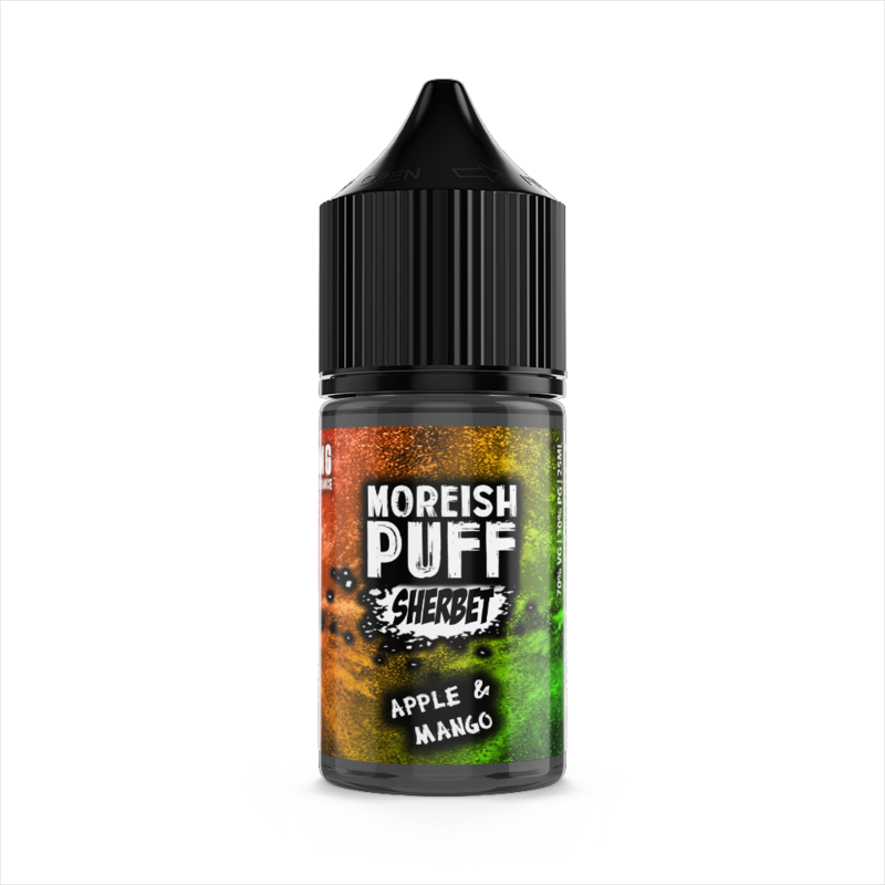 Moreish Puff Sherbet Apple & Mango 0mg 25ml Sh...