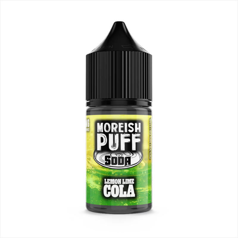 Moreish Puff Soda Lemon/lime Cola 0mg 25ml Short F...