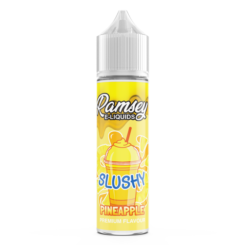 Ramsey E-Liquids Slushy Pineapple 0mg 50ml Short F...