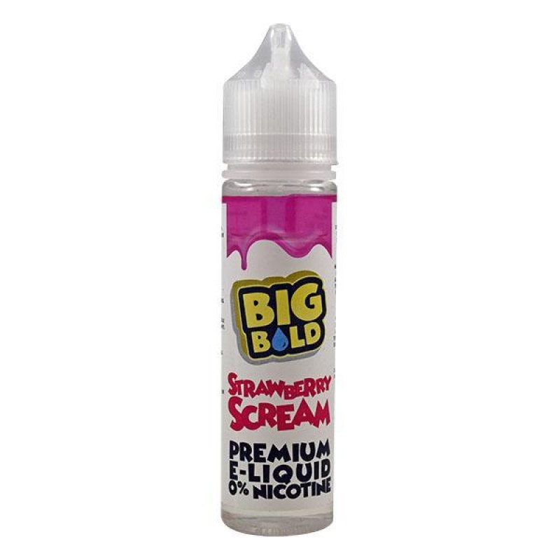 Big Bold Strawberry Scream 0mg 50ml Short Fill E-L...