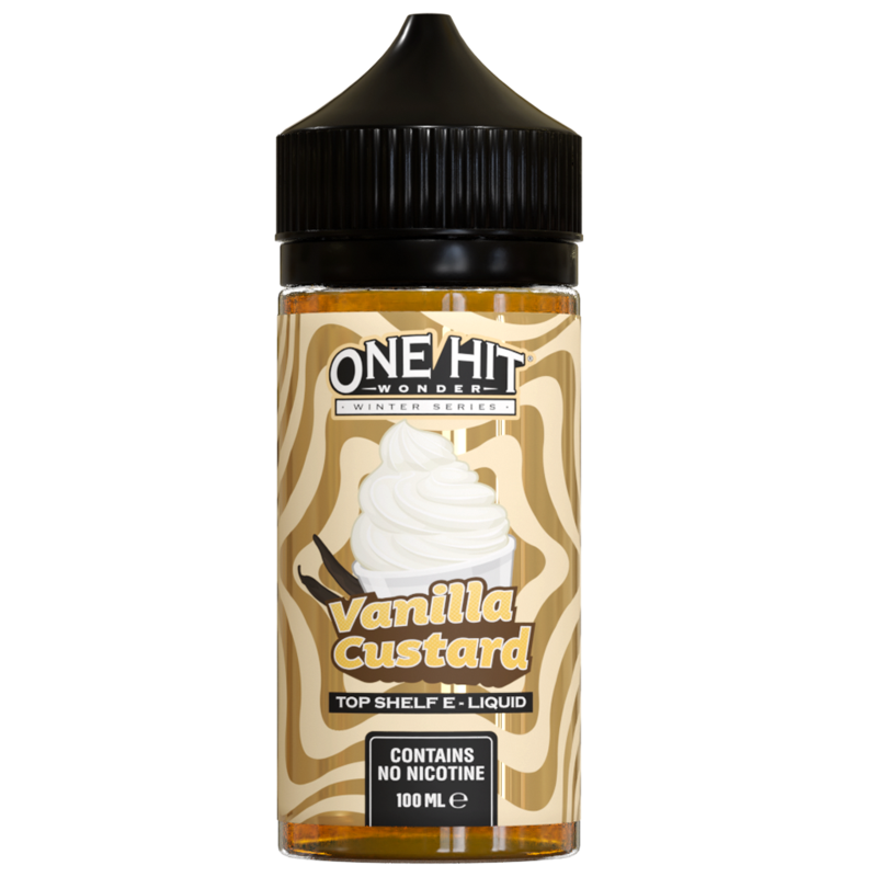 One Hit Wonder Vanilla Custard 0mg 100ml Short Fil...