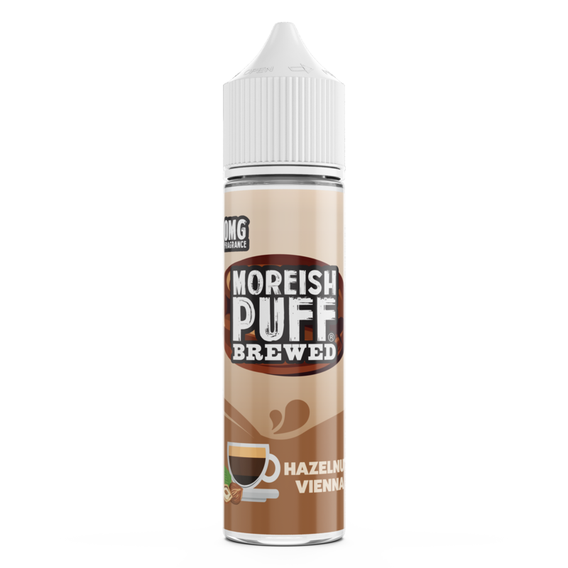 Moreish Puff Brewed Hazelnut Vienna 0mg 50ml Short...