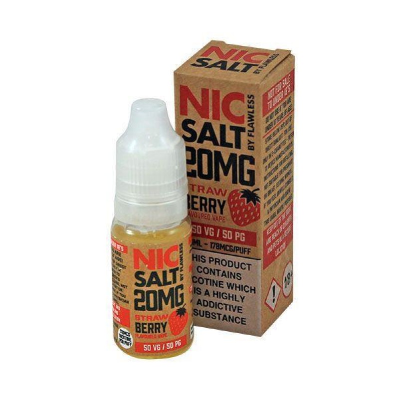 Flawless Strawberry Nic Salt 10ml