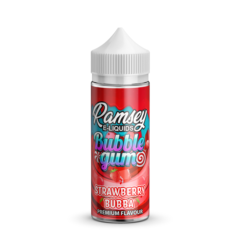 Ramsey E-Liquids Bubblegum Strawberry Bubba 0mg 10...