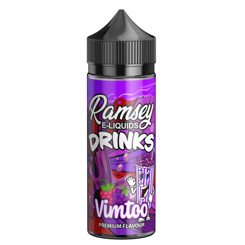 Ramsey E-Liquids Drinks Vimtoo 0mg 100ml Short Fil...