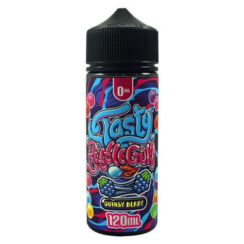 Tasty Fruity Bubblegum: Quinsy Berry 0mg 100ml Sho...