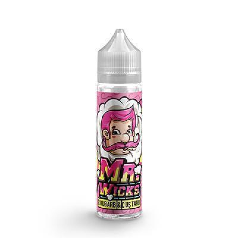 Mr Wicks Rhubarb & Custard 0mg Short Fill - 50...