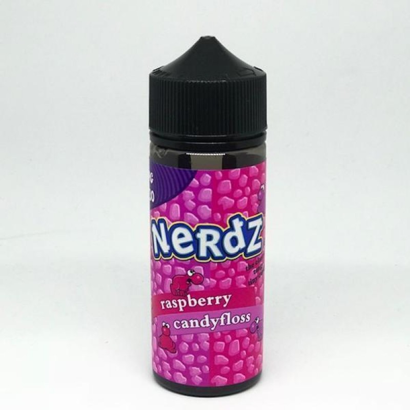 Nerdz Juice Raspberry Candyfloss E-Liquid 100ml Sh...