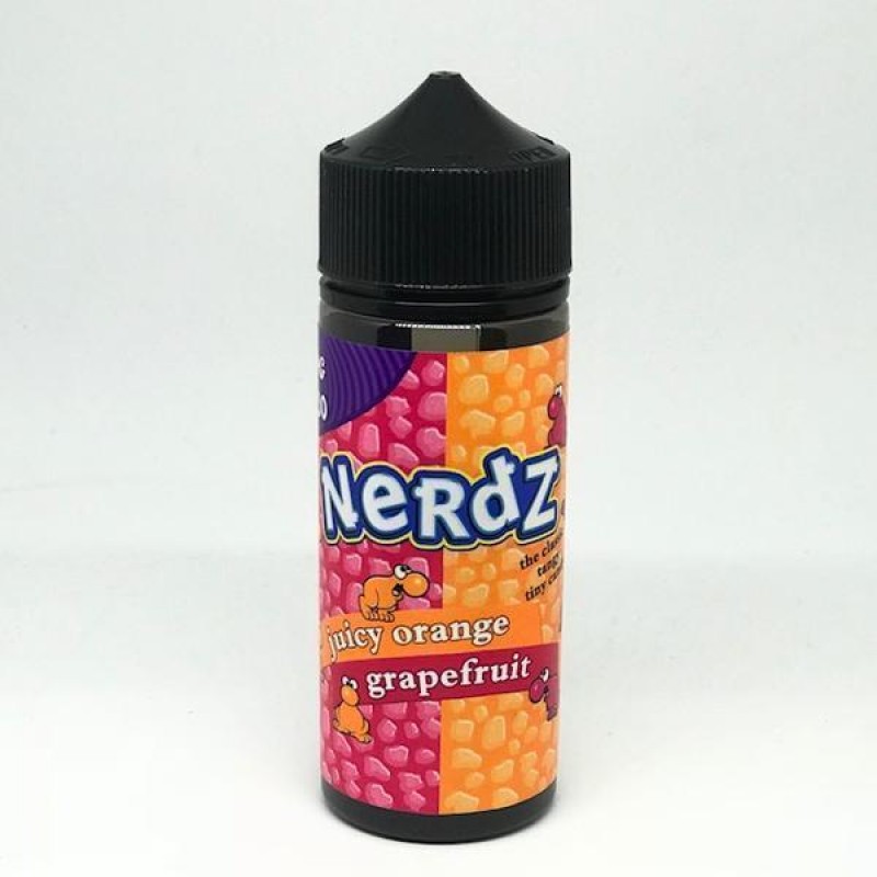 Nerdz Juice Juicy Orange Grapefruit E-Liquid 100ml...