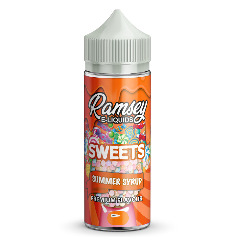 Ramsey E-Liquids Sweets Summer Syrup 0mg 100ml Sho...