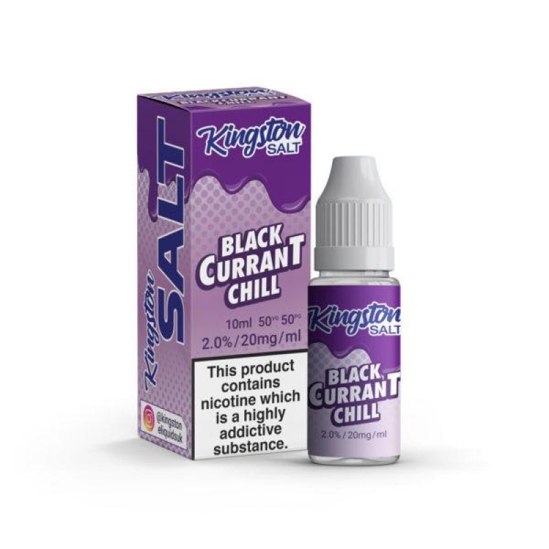 Kingston Salt: Blackcurrant Chill 20mg 10ml Nic Sa...