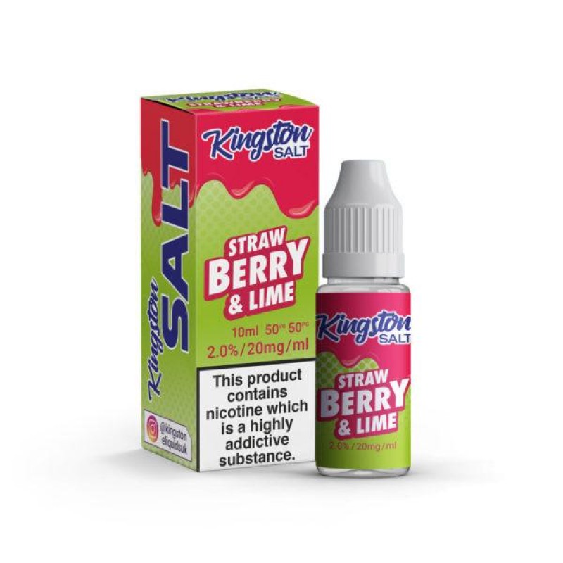 Kingston Salt: Strawberry & Lime 20mg 10ml Nic...