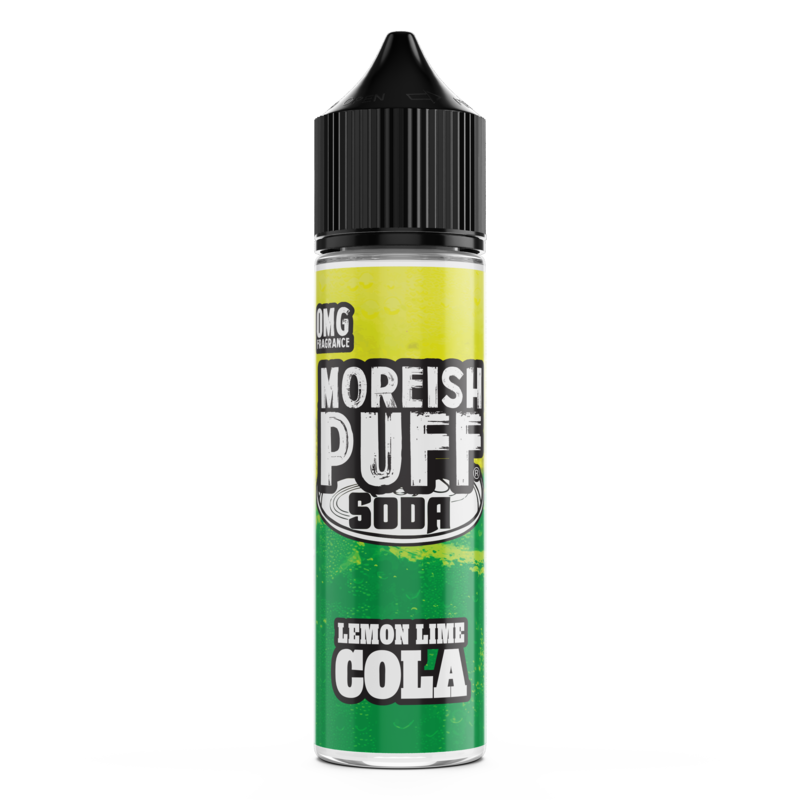 Moreish Puff Soda Lemon/lime Cola 0mg 50ml Short F...