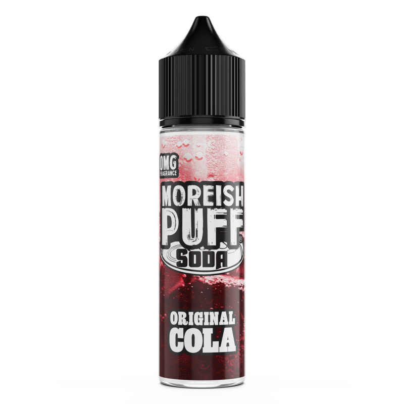 Moreish Puff Soda Original Cola 0mg 50ml Short Fil...