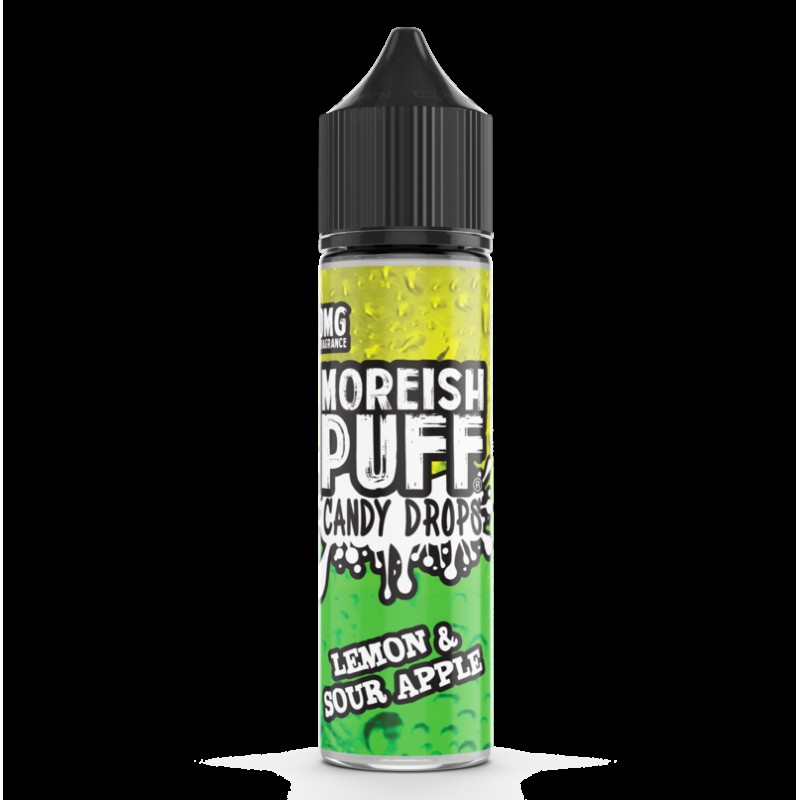 Moreish Puff Candy Drops Lemon & Sour Apple 0m...