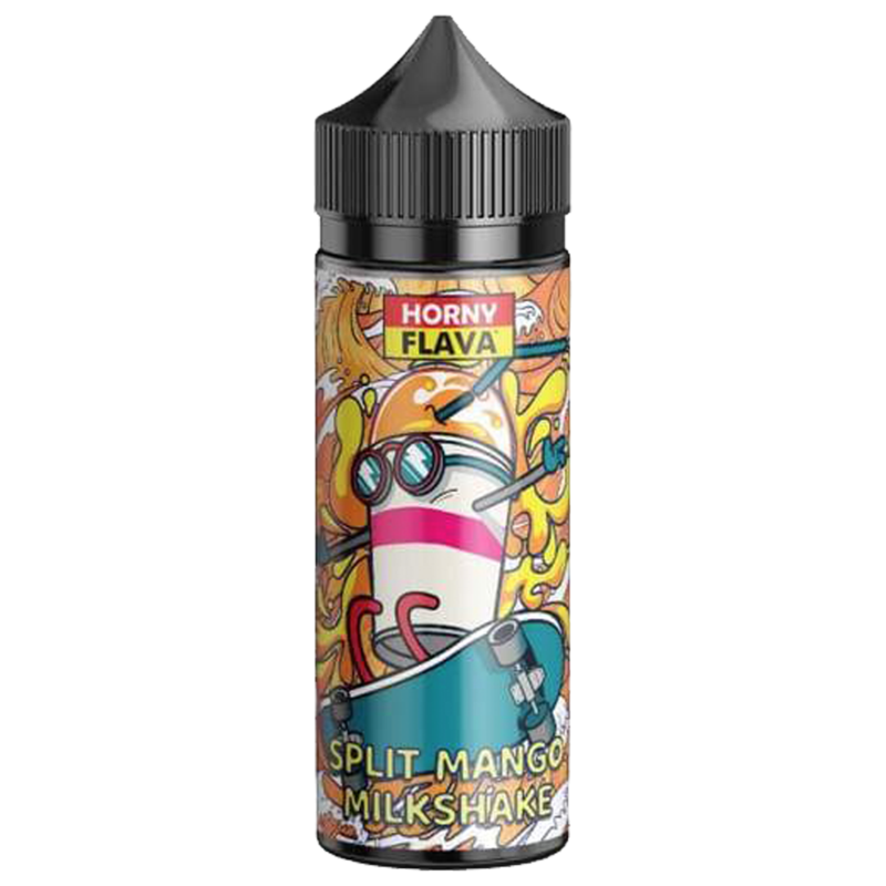 Horny Flava Split Mango Milkshake 0mg 100ml Short ...