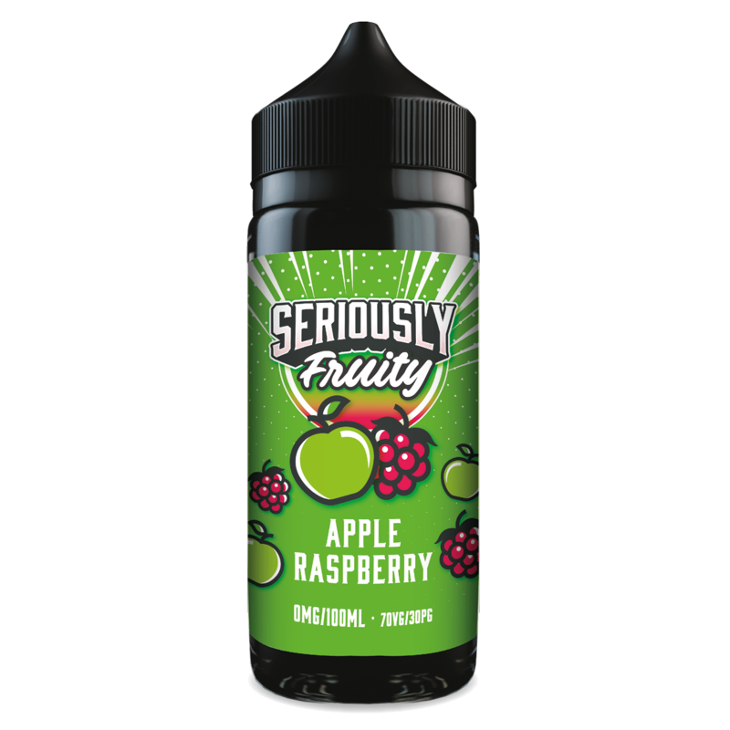 Doozy Vape Seriously Fruity: Apple Raspberry 0mg 1...