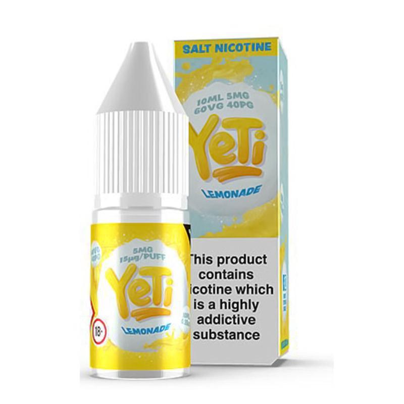 Yeti Lemonade 10ml Nic Salt