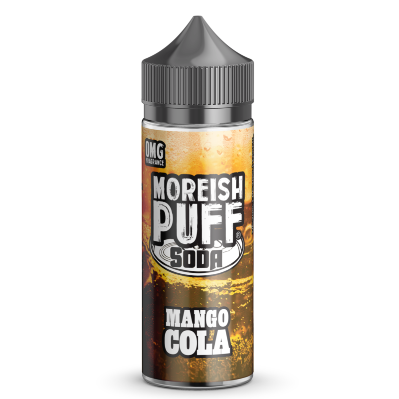 Moreish Puff Soda Mango Cola 0mg 100ml Short Fill ...