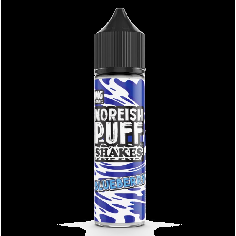 Moreish Puff Shakes Blueberry 0mg 50ml Short Fill ...