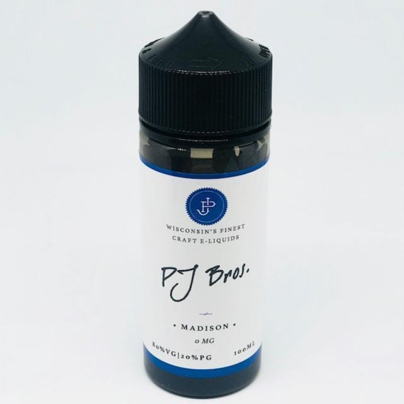 Pj Bros Madison E-Liquid 100ml Short Fill